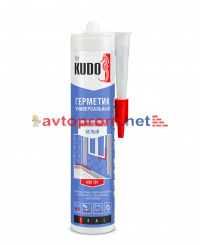 Герметик силиконовый KUDO KSK-101 280мл универсальный белый (KUSSIL280U-1) в Автопром