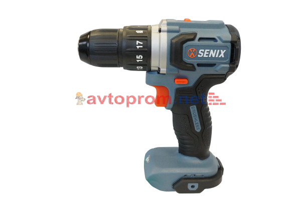 Дрель-шуруповерт PDDX2-M2-EU Senix KIT черный кейс