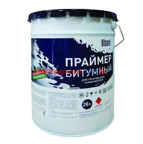 Праймер битумный Bitarel 20л в Автопром Праймер битумный Bitarel 20л