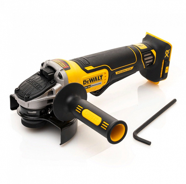 УШМ (болгарка) DeWALT DCG406N-XJ аккумуляторная 18В, 125мм (без батареи и ЗУ) в Автопром УШМ (болгарка) DeWALT DCG406N-XJ аккумуляторная 18В, 125мм (без батареи и ЗУ)