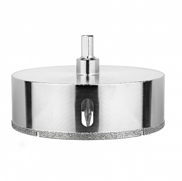 Коронка алмазная по кафелю 120мм со сверлом Diamond Industrial DIDCSC120 в Автопром Коронка алмазная по кафелю 120мм со сверлом Diamond Industrial DIDCSC120