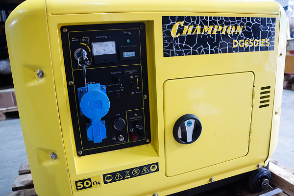 Генератор дизельный DG6501ES Champion (б/у)