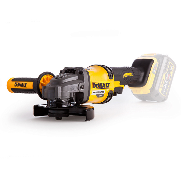 УШМ (болгарка) DeWALT DCG414N-XJ аккумуляторная 54В, 125мм (без батареи и ЗУ) в Автопром УШМ (болгарка) DeWALT DCG414N-XJ аккумуляторная 54В, 125мм (без батареи и ЗУ)
