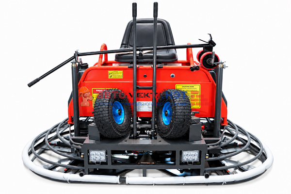 Двухроторная затирочная машина VTMG-1000 бензиновая "Vektor" (LIFAN 2V78F-3)