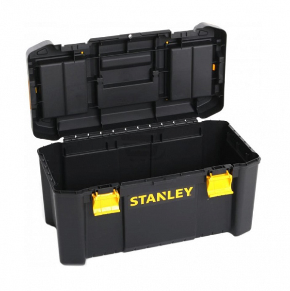 Ящик для инструмента Essential TB пластиковые замки 480х250х240мм STANLEY STST1-75520 в Автопром Ящик для инструмента Essential TB пластиковые замки 480х250х240мм STANLEY STST1-75520