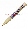Маркер лаковый Paint Marker несмываемый MunHwa белый (4мм) в Автопром Маркер лаковый Paint Marker несмываемый MunHwa белый (4мм)